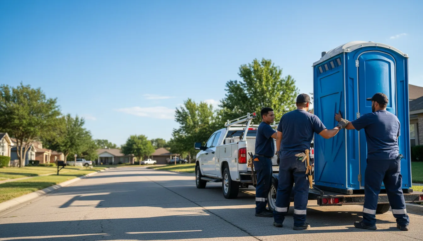 Portable Toilet Rental in Alabaster, AL near me